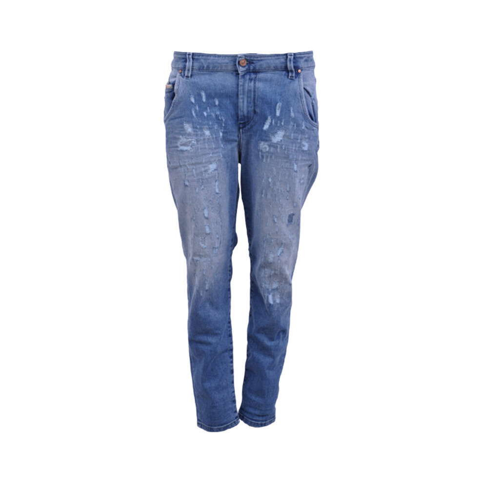 (W27 L32) DIESEL FAYZA-EVO 084SQ Womens Jeans Distressed NEW Casual Denim Trouser Pant W27