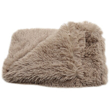 (Brown, M£¨78*54cm£©) Pet Dog Puppy Cat Blanket Bed Soft Fluffy Warm Throw Mat Pad