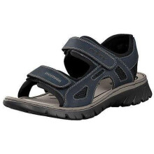 Sandali Uomo - Rieker - Blu - Sopra Sintetico - Chiusura a Fibbia - Tacco Piatto 2cm