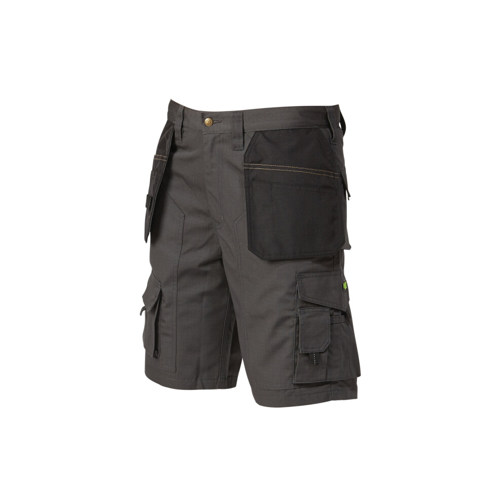 Apache Grey Rip-Stop Holster Shorts Waist 34in APARIPSG34