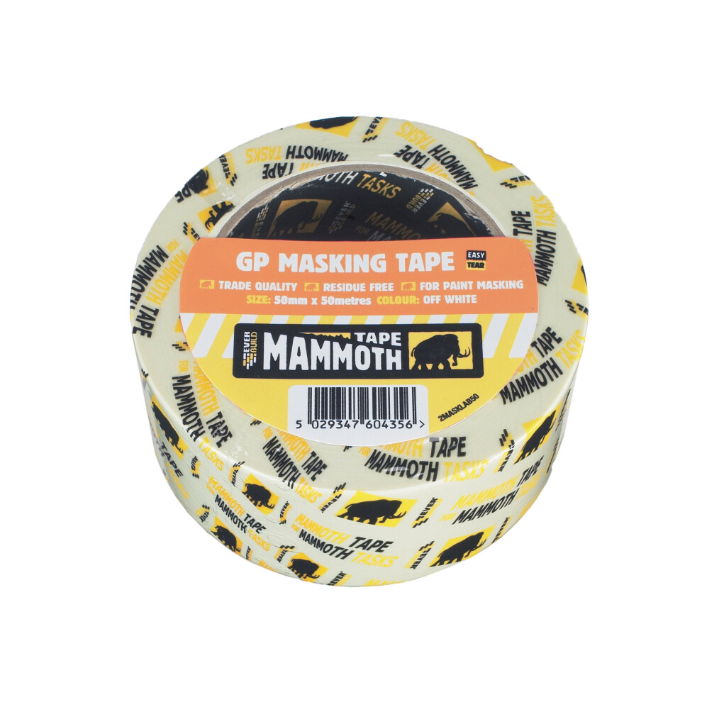 Everbuild Retail Masking Tape 75Mm X 50M Evb2mt75