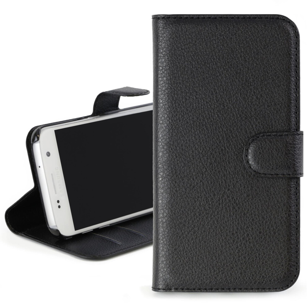 Executive Leather Wallet Cover Case For Samsung Galaxy S7 G930F