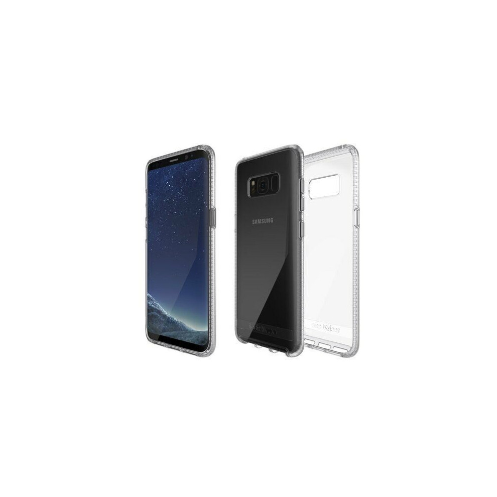 Tech21 Pure Bulletshield Case For Samsung Galaxy S8 - Ultra-Thin, Crystal Impact & Drop Protection Up To 2M Clear 5055517375818