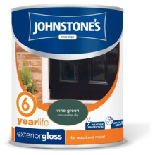 Johnstone's Vine Green Exterior Hardwearing Gloss 750ml WOOD METAL