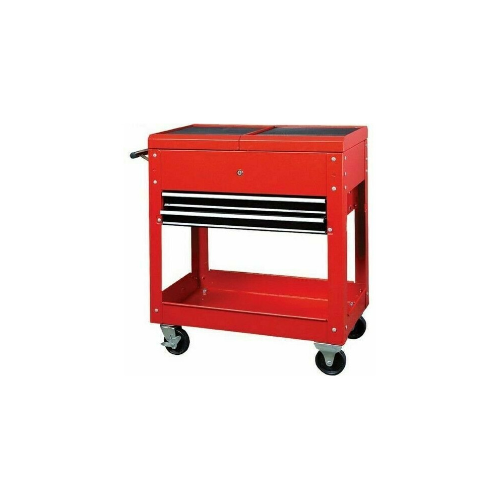 Hilka Tools and Parts Trolley Heavy Duty Mobile 4 Drawers Lockable