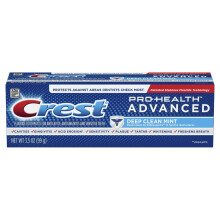 CREST PRO-HEALTH ADVANCED DEEP CLEAN MINT TOOTHPASTE, 99 G (3.5 OZ)