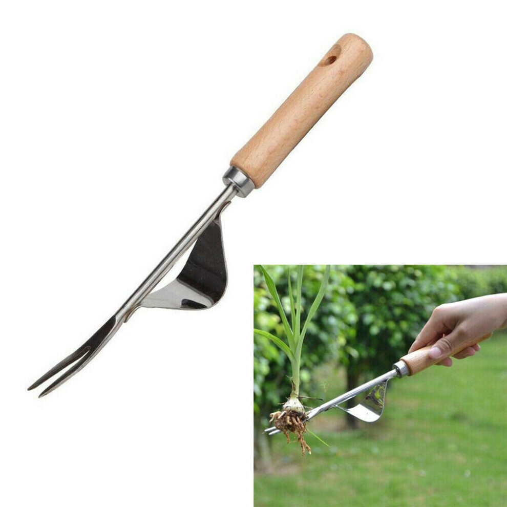 Ranpo Hand Weeder Tool Weeding Weed Remover Puller Tool Fork Lawn