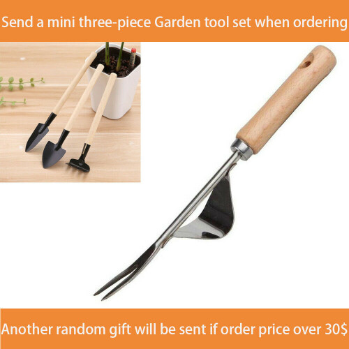 Ranpo Hand Weeder Tool Weeding Weed Remover Puller Tool Fork Lawn 2