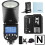 Godox Godox Flash Strobe V1-Nikon Camera Speedlite Round Head with X2T Wireless Transmitter 1