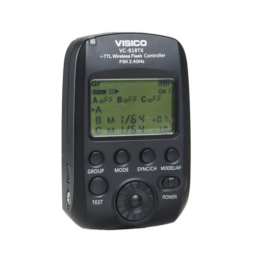 Visico 818TX HSS Wireless Flash Trigger Transmitter for Sony