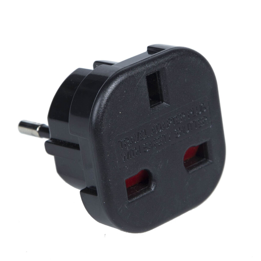 Lencarta Travel Adapter Converters EU To UK Europe/European Travel Converts EU Countries