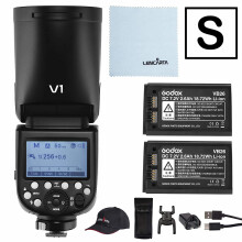 Godox Strobe Light V1-Sony Round Head Camera Flash Speedlite Kit for Portrait Photography