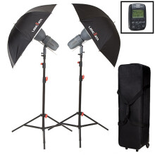 Visico 5 Strobe Professional Studio Umbrella Lighting Kit for Sony