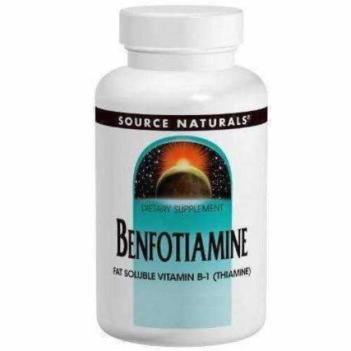 Source Naturals, Benfotiamine, 150 mg, 60 Comprimés