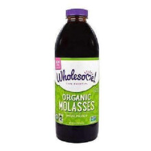 Wholesome Sweeteners Organic Molasses
- Liquid Sweetener - - 32 Oz.