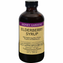 Honey Gardens, Immun Sirup, Holunderbeere & Honig, 8 fl oz (236 ml)
