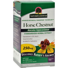 Nature's Answer, Rosskastanie, 250 mg, 90 Vegetarische Kapseln