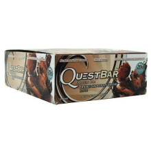 Quest Nutrition, Protein Riegel, Doppel-Schokoladenstückchen, 12 Riegel, je 2,12 Unzen (60 g)