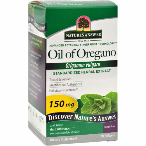 Nature's Answer, Oreganoöl, 150 mg, 90 Softgels