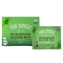 Four Sigmatic, Protect, Organisk Elixir Mix Med Chaga Svamp & Eleuthero, 20 Pakker, 0,1 oz (3 g) Hver