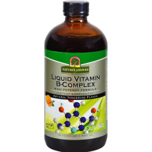 Nature's Answer, Flüssiger Vitamin B-Komplex, Leckerer Mandarinen-Geschmack, 16 fl oz (480 ml)