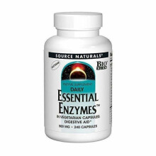 Source Naturals, Tägliche Wesentliche Enzyme, 500 mg, 240 Veg Kapseln