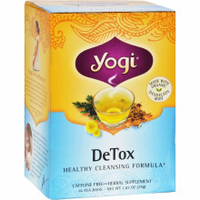 Yogi Tea, Détox, Sans Caféine, 16 Sachets de Thé, 1,02 oz (29 g)