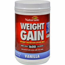 Naturade, Gewichtszunahme, Vanille, 2,5 lb (1,2 kg)
