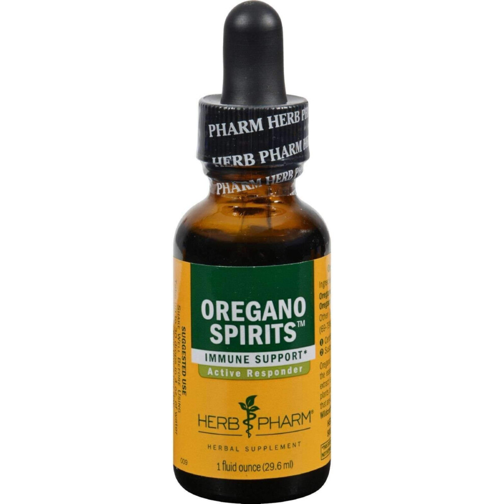 Herb Pharm Oregano Spirits Liquid Herbal Extract - 1 Fl Oz