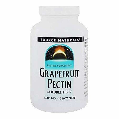 Source Naturals Grapefruit Pectin 1000 Mg 240 Tablet