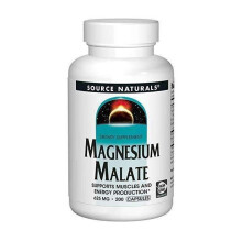 Source Naturals, Magnesiummalat, 3.750 mg, 200 Kapseln (625 mg pro Kapsel)