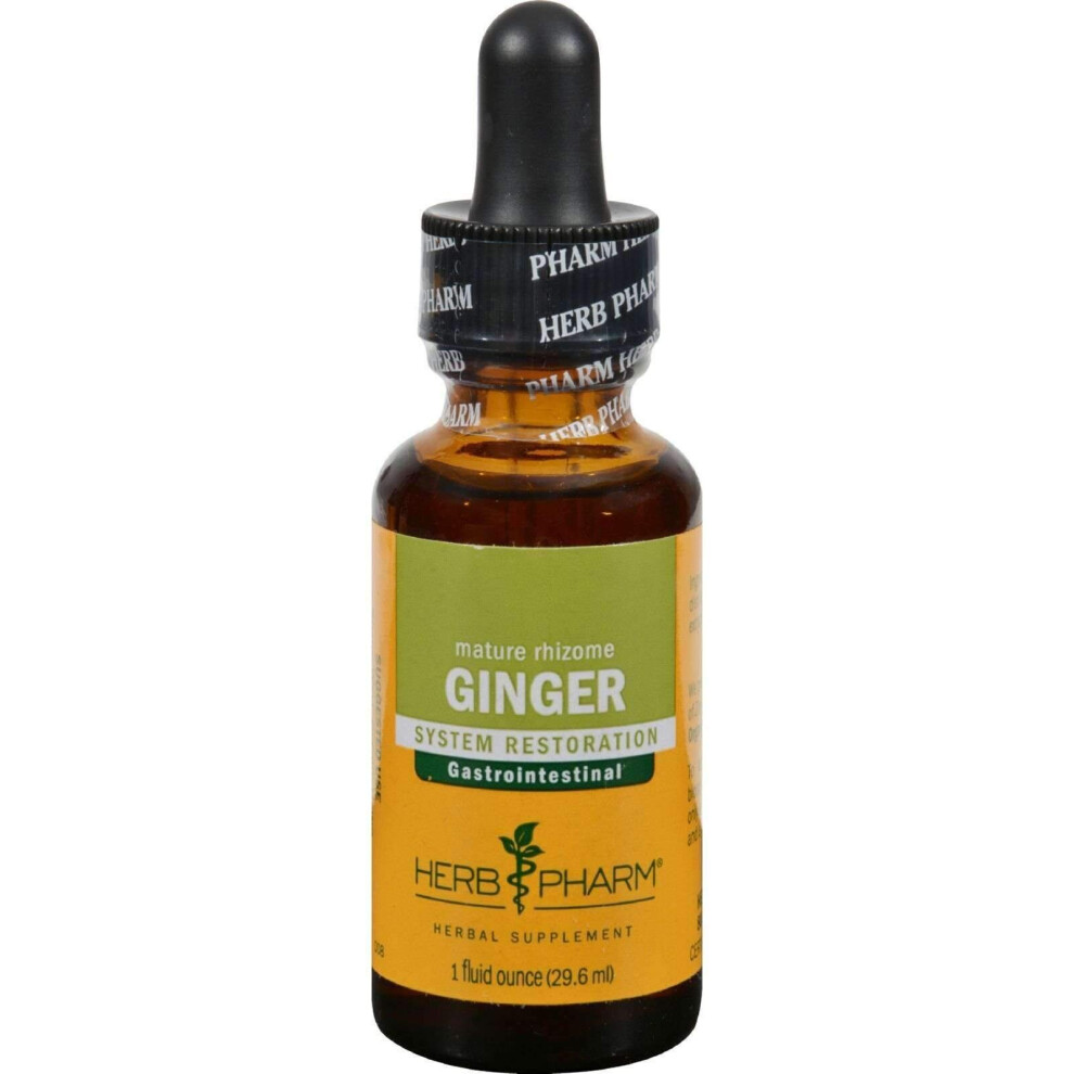 Herb Pharm Ginger Liquid Herbal Extract - 1 Fl Oz