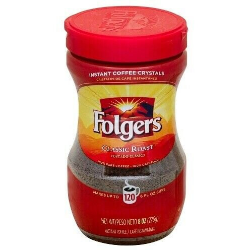 Folgers Classic Roast INSTANT Coffee 226g