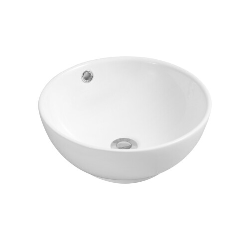 (Round - Coned 1) Ceramic Countertop Basins Various Sizes and Styles