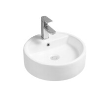 (All-in-One) Ceramic Countertop Basins Various Sizes and Styles