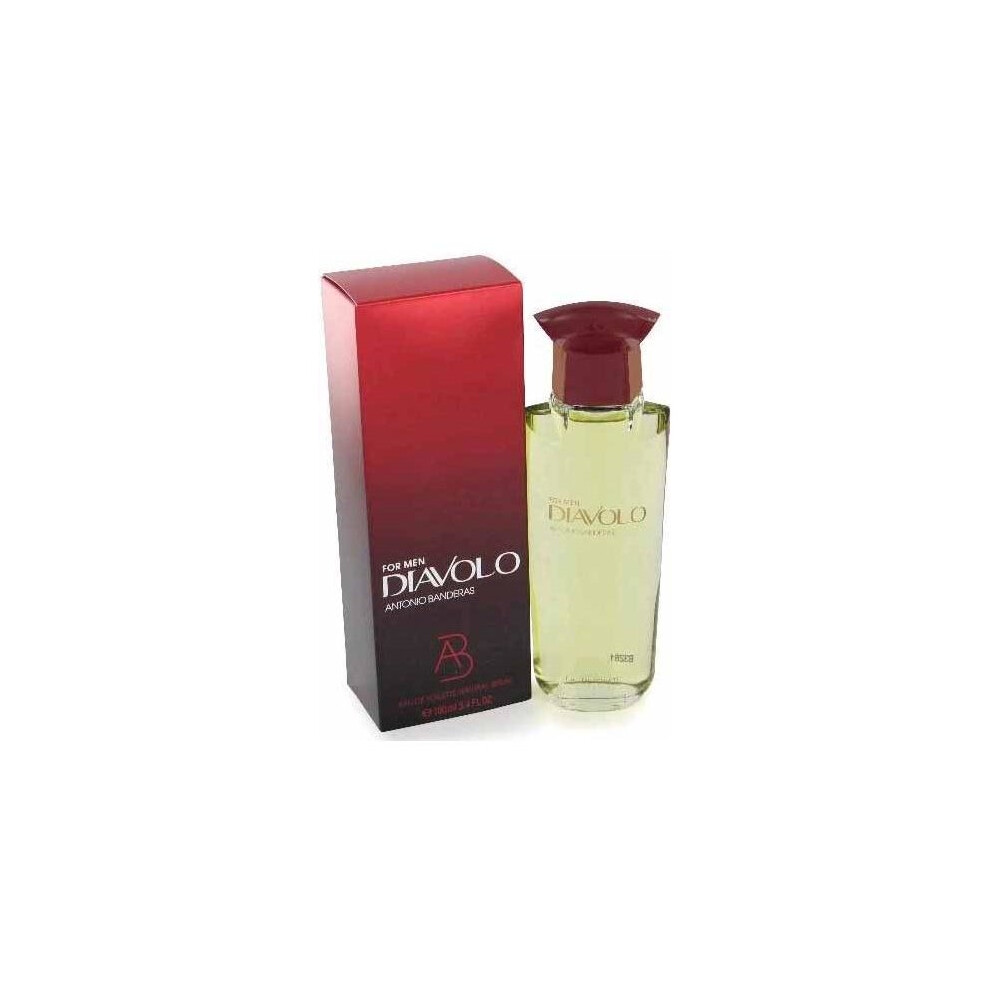 Antonio Banderas Diavolo For Men Eau De Toilette 100Ml Spray