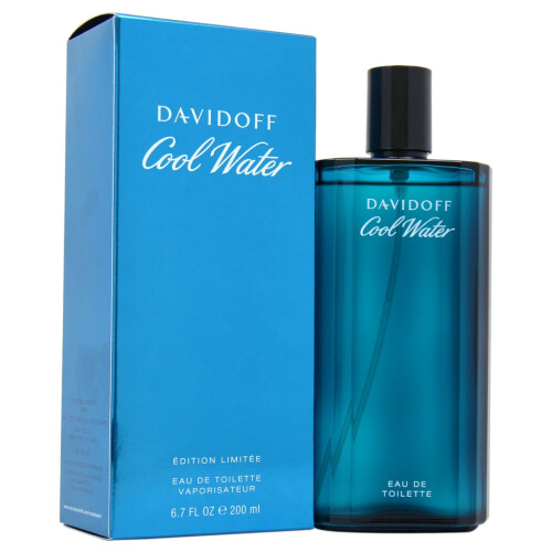 Davidoff Davidoff Cool Water Spray Eau de Toilette per Uomo, 6.7 Once
