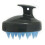 (Black) Silicone Shower & Scalp Massage Brush 1