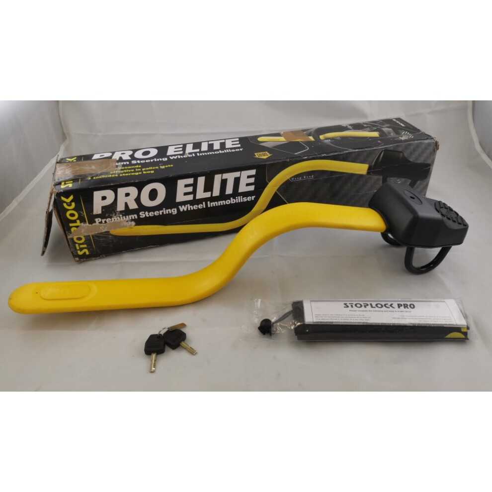 Stoplock 'Pro Elite' Steering Wheel Anti-Theft Security Lock HG 150-00