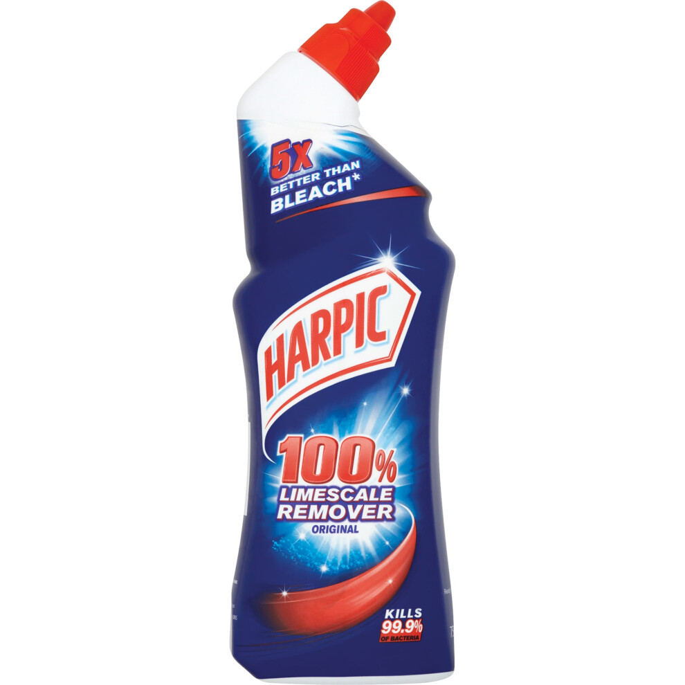 Harpic 100% Original Limescale Remover - 12x750ml