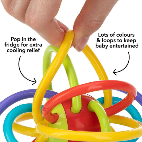 Nuby Nuby Lots Of Loops Teether 2