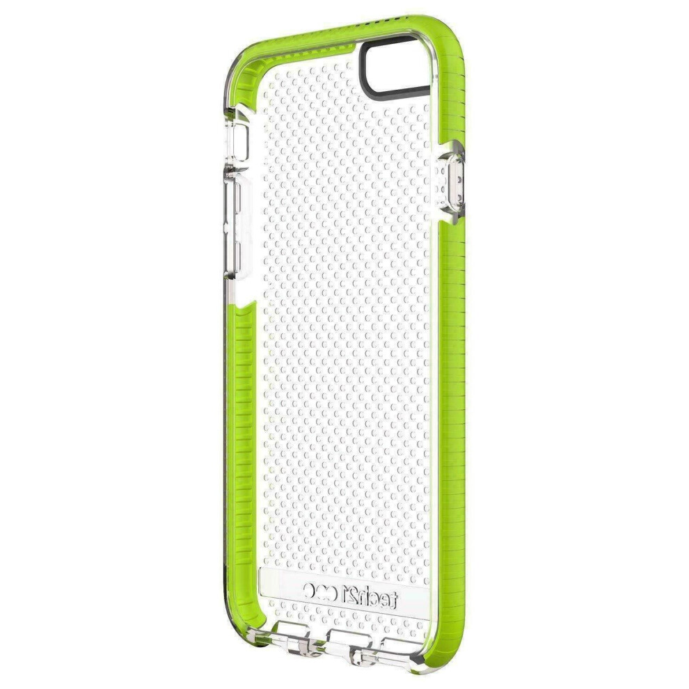 tech21 Evo Mesh Sport Shockproof Case Cover For Apple iPhone 6 6S - Clear Green