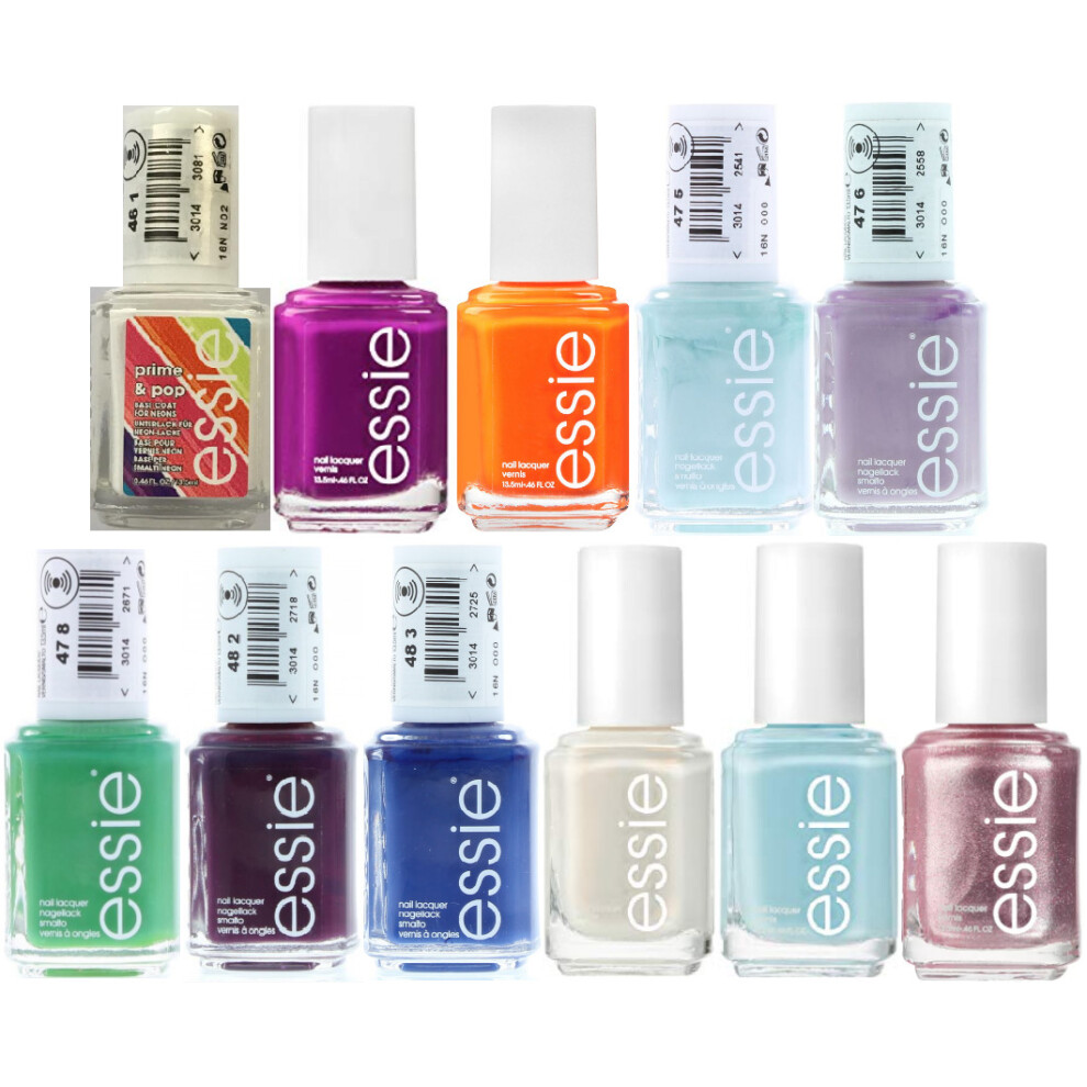 Essie Multicoloured Nail Lacquer Polish Assorted Set Of 11