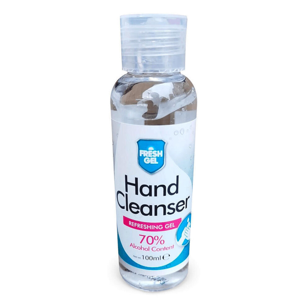 Fresh Gel Three Scented Hand Cleanser 100Ml, 70% Alcohol