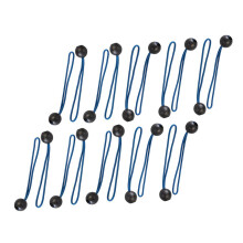 Tarpaulin Bungees 20pk Ball Shock Elastic Bungee Tie Loop Cord Silverline 2x237045