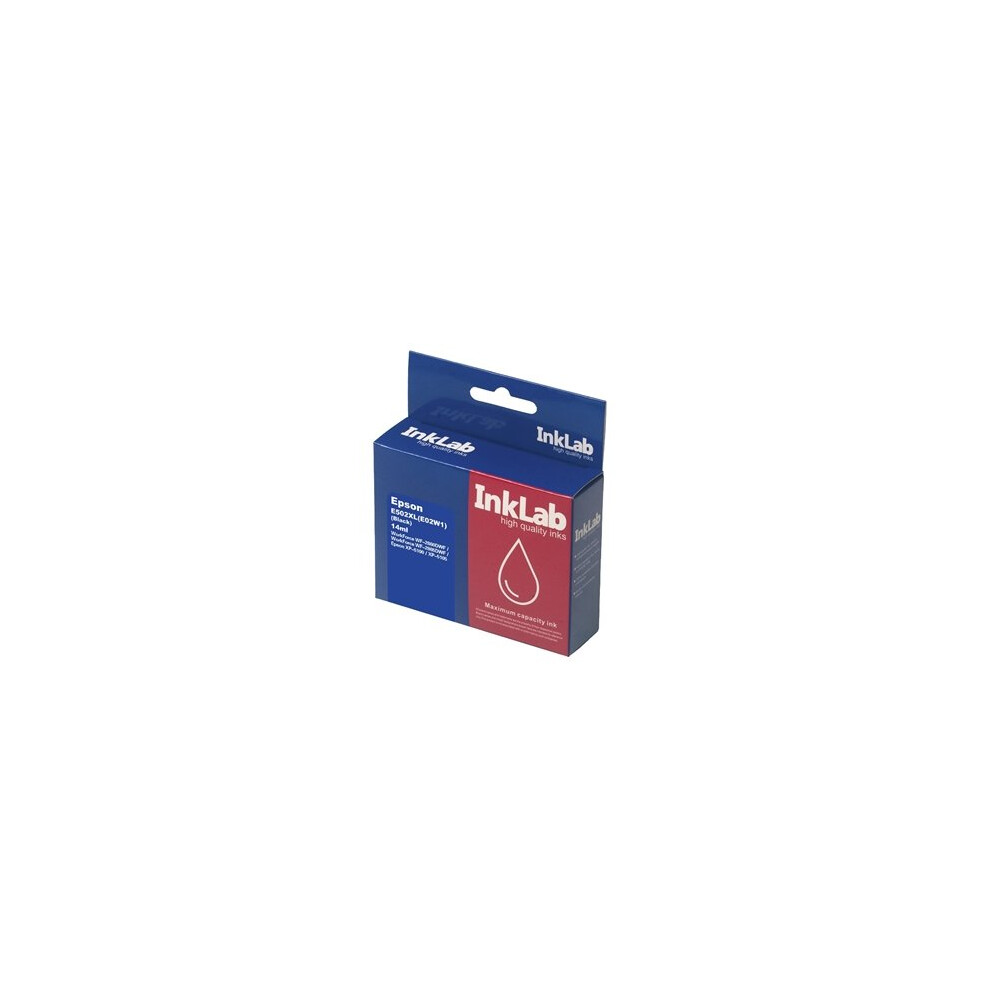 Compatible Inklab 502XL Epson Replacement Ink E502xl Black 5053118955507