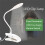 Ranpo 3W Reading Light Flexible USB LED Clip-On Desk Eye Protection Lamp 1