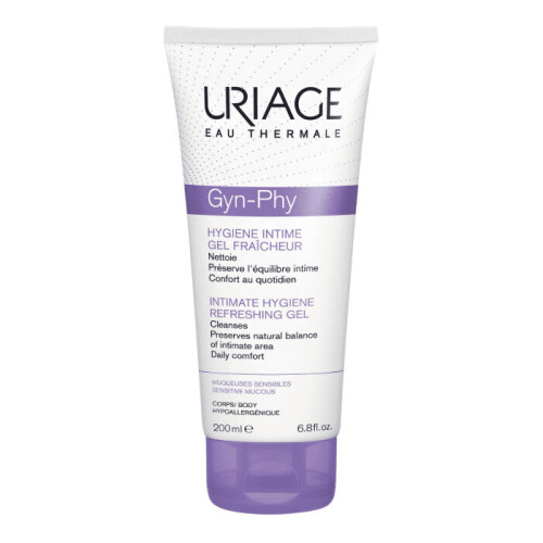Uriage Gyn-Phy Refreshing Intimate -geeli intiimialueille 200 ml