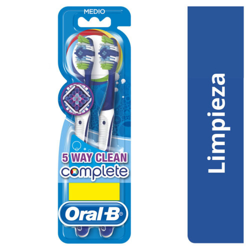 Oral-B Oral-B Complete Toothbrush Medium 2 Units