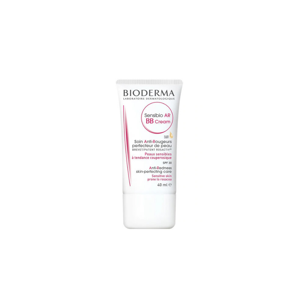 Bioderma Sensibio AR Bb Cream Anti Redness Skin Perfecting Spf30 Light 40ml